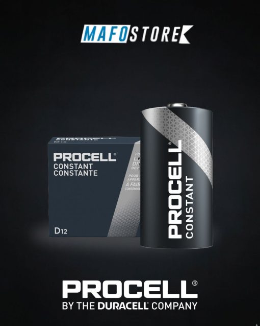Caja 12 pilas Duracell Procell D+
