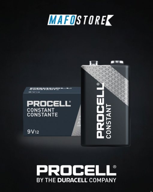 Caja 12 Baterías Duracell procell 9v