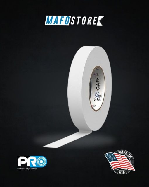 Pro Gaff Tela Blanco 1" x 50 mts.